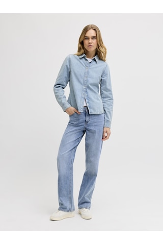 Jack & Jones Kadin Loose Fit Jean - Seville - 12289139 Açık Mavi