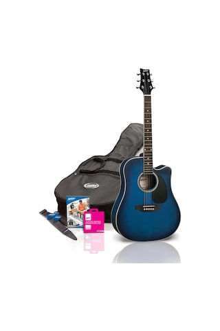 Ashton Spd25Ceq Tbb Elektro Akustik Gitar Seti + Kılıf
