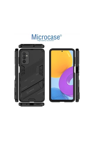Microcase Samsung Uyumlu Galaxy M52 5G Matrix Serisi Armor Standli Kilif 537775672
