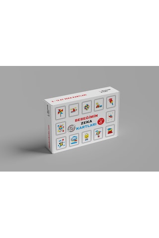 Akademik Zeka Bebeğimin İlk Zeka Kartları 0-12 Ay