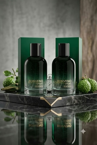Bonveno Sport Edp 100 Ml + Sport Edp 100 Ml Erkek Parfüm Amber - Misk