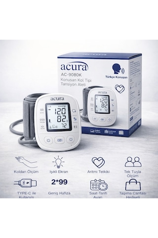 Acura Ac 9080k Türkçe Konusan Ölçüm Aleti