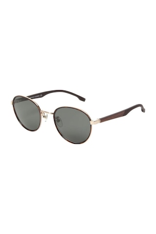 Ferfarini Ff 1398 103p 52 Kadın Oval Gold Metal Güneş Gözlüğü Altın