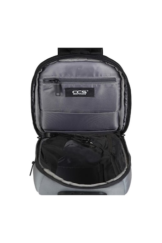Ççs 31301 Omuz Askılı Çapraz Sırt Ve Göğüs Çantası Gri