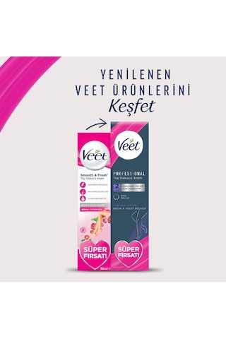 Veet Profesyonel Krem Promo Tüy Dökücü Krem 2 x 200 ML