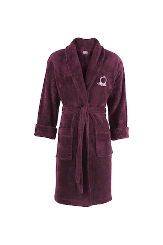Maisonart Rob Şalyaka Wellsoft Peluş Sabahlık Robdeşambr Bornoz Bordo S/m Bordo