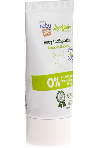 baby me Organik Diş Macunu 50 ml