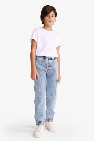 Defacto Erkek Çocuk Jogger Fit Beli Lastikli Jean Pantolon G2775a825aunm39 Mavi