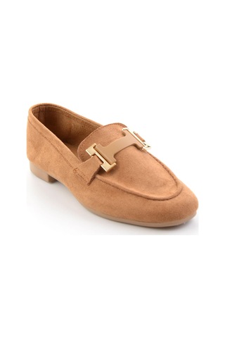 Bambi Taba Kadın Loafer Ayakkabı K01688012272 Taba