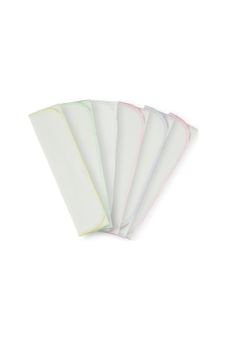 Minidamla Bebek 6'lı Ağız Mendili 20x20 CM - Pembe