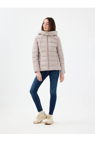 Loft Slim Fit Vizon Kadın Mont Lf2041093 Vizon