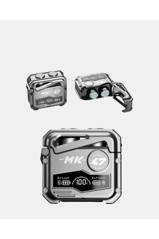 Kablosuz Spor Kulaklık Düşük Gecikmeli Oyun Modu, Powerbank Şarj Kutusu Standart