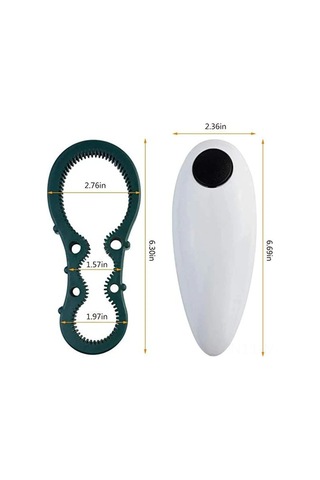 Moveevo Otomatik Pervane Kapağı Açıcı, Pil İle Çalışır, Eldivenli Kenar, Mıknatıslı Kapağı Toplar, Yaşlılar Ve Şefler İçin Pratik Açıcı Diğer