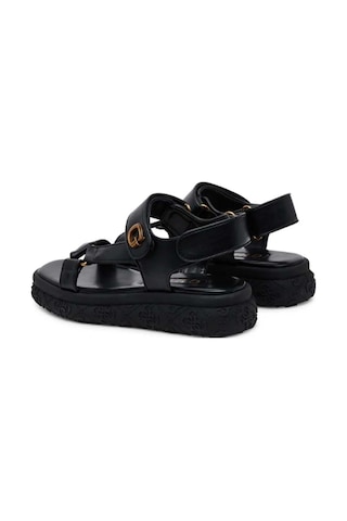 Guess Kadın Sandalet Fljlanele03-black Siyah