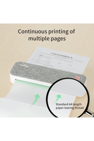 Singree A4 Hızlı Kuruyan Termal Kağıt Rulo - 2 Rulo/paket, A40 Yazıcı Uyumlu, Yağ Ve Sürtünmeye Dayanıklı, Bpa İçermez