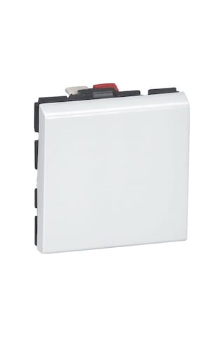 077010 Legrand Sistem Armada Anahtar 2Modül 10A - 250V Beyaz