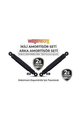 Wagenburg Amortisör Arka H100 L300 Minibüs 1994-2015 2 Li Set Sağ Sol