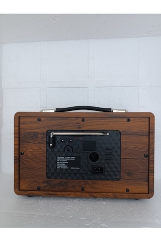 Speaker Fm Radyo Bluetooth Hoparlör Mp3 Çalar Usb Tf Aux Ses Bombası Kablosouz Hoparlör - Metalik- T