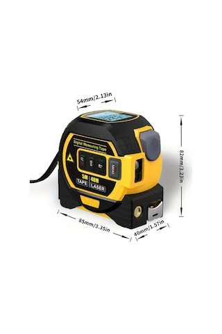 Besthome1 3 In 1 40 M Lazer Mesafe Ölçer, Yüksek Doğruluklu, Profesyonel Kullanım İçin