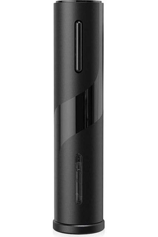 Fortunelane Siyah Akıllı Şarap Açıcı - Pil İle Çalışır - Hızlı Hijyenik Kullanım - Ev/outdoor Partiler İçin Siyah