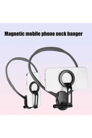 Besthome1 Boynuzda Kolay Kullanım: Güçlü Mıknatıslı 360 Derece Telefon Tutucu - Seyahat, Video İçin Ideal, Diğer Diğer