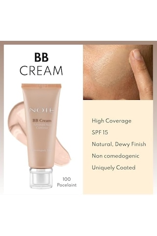 Bb Cream 100 Porcelain Spf 15 Nemlendirici Etkili Yoğun Kapatıcı Bb Krem 0 89055245