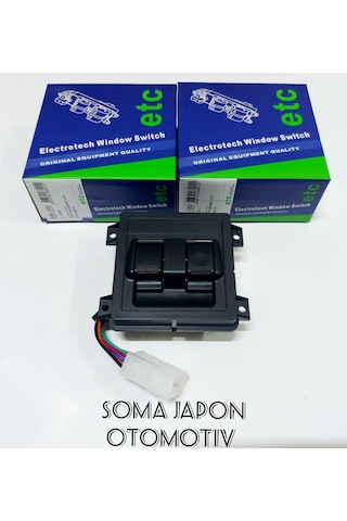 L300 Ön Cam Düğmesi Çiftli 2tuş 7 Fiş Mr159874 L300 Ön Cam Düğmesi Çiftli 2tuş 7 Fiş Mr159874