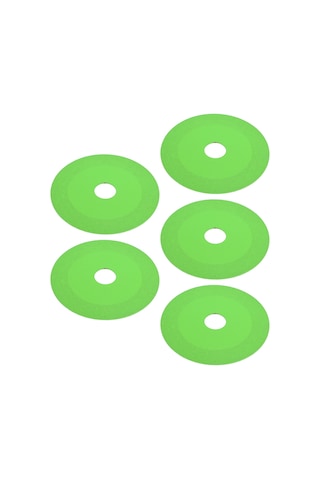 Kosona Cam, Seramik, Şarap Flasörü Kesici Disk - 100mm 1mm Adamas Taşlı, Açımlı Kesici, 5 Adet Yeşil Poşetli