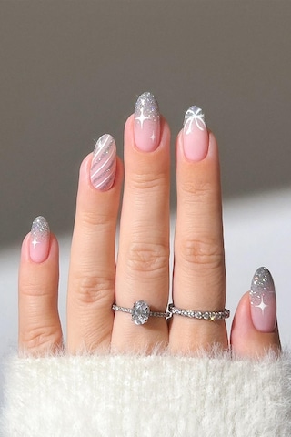Alix Avien Uv Kalıcı Gri Simli Jel Oje 20 Gel Polish 12 Ml