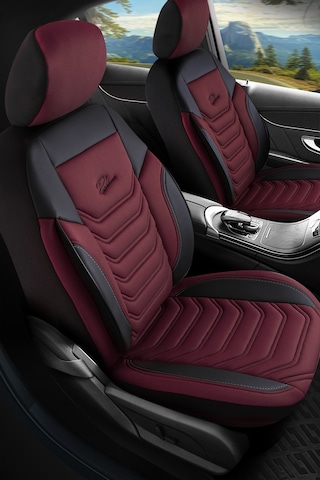 Panda Florida Serisi Pike Kumaş Oto Koltuk Kılıfı - Tam Set