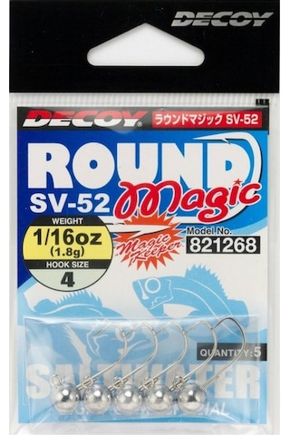 Decoy Sv-52 Round Magic Jh Jig Head (489822826)