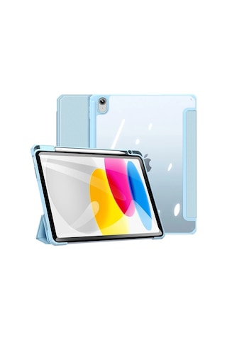 Dux Ducis Apple iPad Uyumlu, 10.2 2022 Kılıf Toby Series Kalem Yerli Manyetik Kapaklı Kılıf- 5775