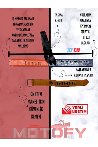 Baddok İttir Motosiklet Zincir Bakım Ve Temizlik Sehpası - Lifti - 130mm Üstü Lastik Modelleri İçin