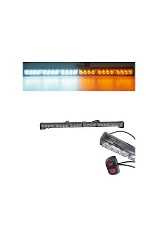 Çakar Lamba 24 Led Animasyonlu Sarı-beyaz 12-24v/ Lapa537