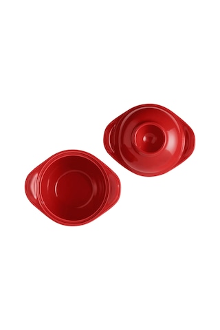 Emile Henry 348409 Kırmızı 11 cm Yumurta/Fırın Kabı