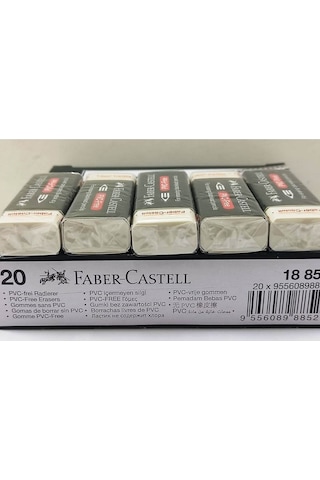 Silgi-faber-castell Büyük Boy Beyaz Silgi-5 Adet