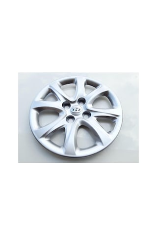 Muyaauto Jant Kapağı 4 Adet - Kırılmaz Esnek 14'' Inç Hyundai Accent Blue İle Uyumlu
