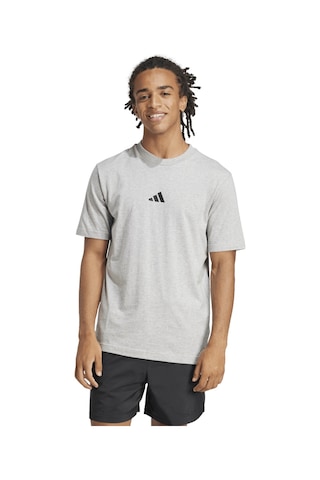 Adidas M Sl Sj Erkek Spor T-shirt - Jf1091 Gri