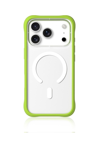 Apple Uyumlu iPhone 17 Pro  Kılıf M-safe Şarj Özellikli Airbagli Youngkit Dynamic 2 Serisi Kapak Yeşil Yeşil