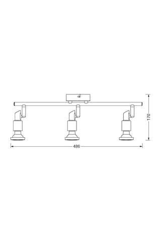 Led Spot 3x2w Beyaz