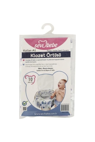 Sevi Bebe Kullan At Klozet Örtüsü 10 Adet Art-239 Genel