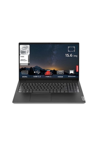 Lenovo V15 G4 IRU 83A100GPTR02 i7-1355U 8 GB 512 GB SSD 15.6" Dos Dizüstü Bilgisayar