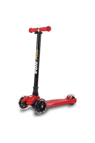 VOIT MINI 3 TEKER IŞIKLI SCOOTER KIRMIZI