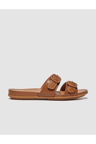 Fitflop Gracıe Fv1 Çift Tokalı Taba Kadın Terlik Taba