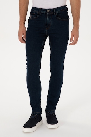 U.S. Polo Assn. Erkek Koyu Mavi Slim Fit Jean Pantolon 50310305-DN0030