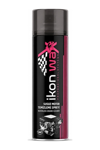 İkonwax Susuz Motor Temizleme Spreyi 500 Ml Profesyonel Motor Bakımı