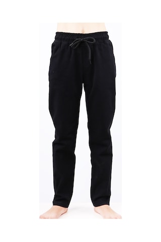 Hçm Çocuk Unisex Okul Pantolonu Beli Lastikli Siyah