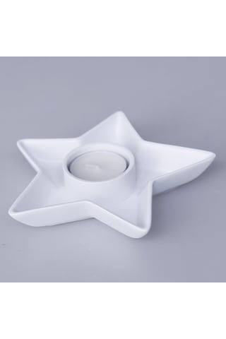 Evora Tealight Mumluk Beyaz