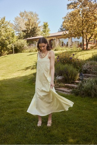 Buly Bella İp Askılı Elbise Butter