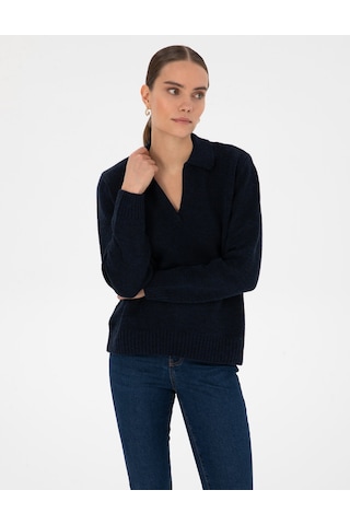 Pierre Cardin Kadın Lacivert Kazak /triko 50317226-vr033 Lacivert